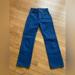 Wrangler cowboy cut size 0x30 deep blue